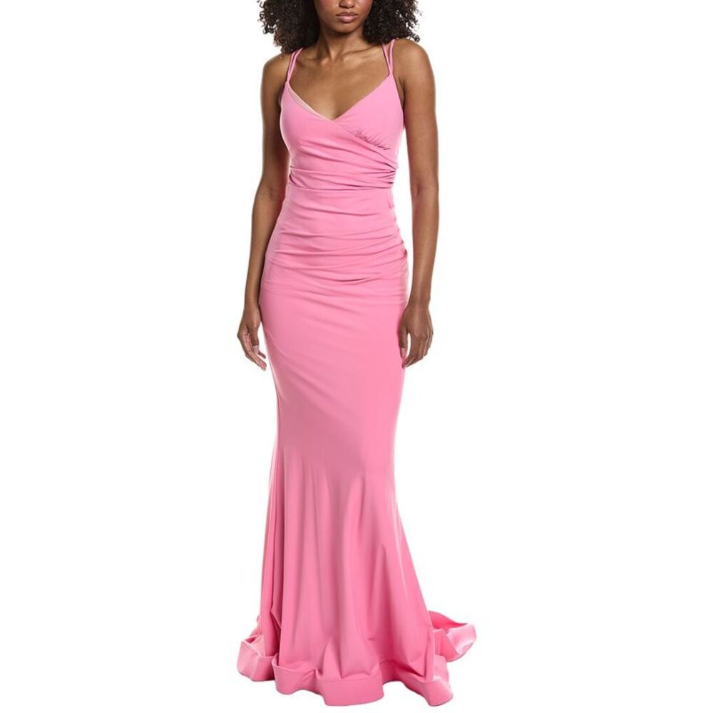 Issue New York Womens  Strappy Gown